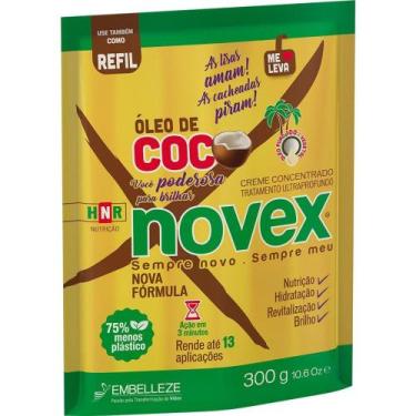 Imagem de Refil de Creme de Tratamento Novex Óleo de Coco 300G