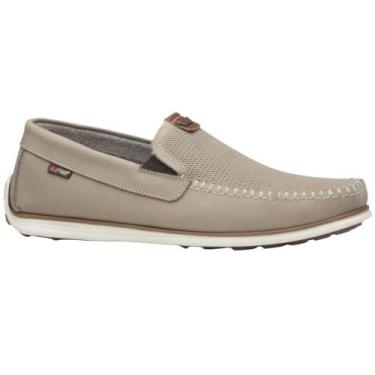Imagem de Mocassim Pegada Couro Masculino - 142002, 39, Bege