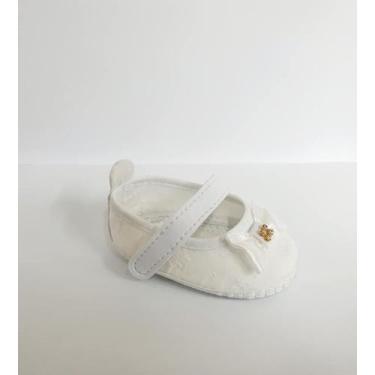 Imagem de Sapatilha Bebê Feminino Nene Jú 350, Branco, 14