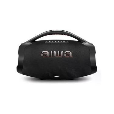 Imagem de Caixa de Som Boombox Plus AIWA BBS-01-B 200W Bluetooth 30H IP66 USB Preto
