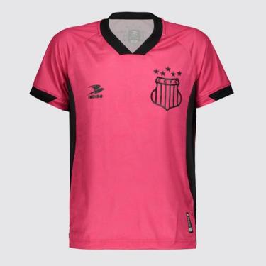 Imagem de Camisa Tolledo Sports Sampaio Corrêa Goleiro 2025 Juvenil Rosa, 10 ANO
