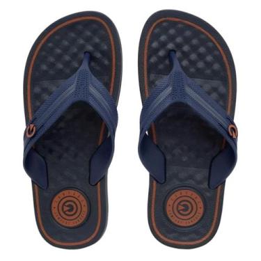 Imagem de Chinelo Cartago Arizona Masculino Azul Escuro Telha, 42