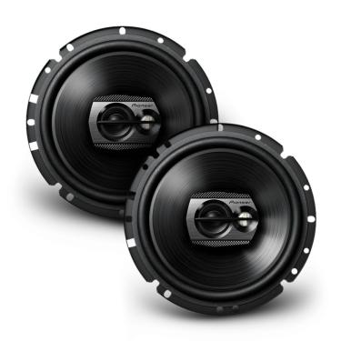 Imagem de Alto Falante Triaxial Automotivo 6 Polegadas Par TS-1790BR 120WRMS Preto Som de Qualidade Pioneer