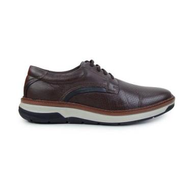 Imagem de Sapato Masculino Ferracini Easy Marrom Café - 4326, 39, Marrom