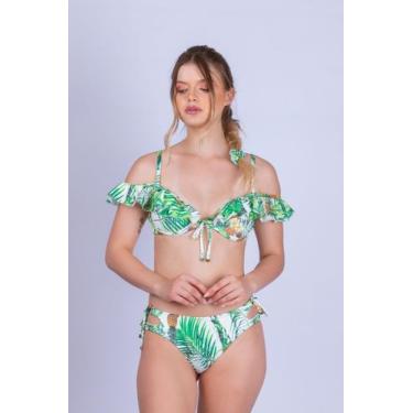 Imagem de Biquini Fashion Conjunto - Stella Bernardi, ML, Branco côco