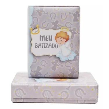 Imagem de Álbum Fotográfico Luxo Caixa Imã Batizado 100 Fotos 10x15 - Capture Ál