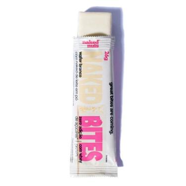 Imagem de Naked Bites Wafer Branco com Leite em Pó 26g - Naked Nuts