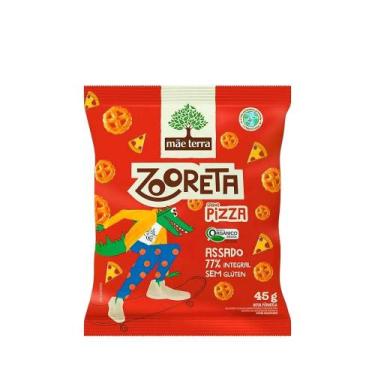 Imagem de Salgadinho Zooreta sabor Pizza Mãe Terra  45g