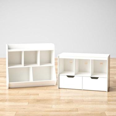 Imagem de Kit Organizadores Infantis Dandara e Betina com Baús MDF Woodcore