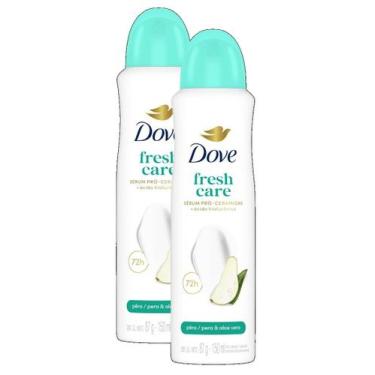 Imagem de 2 Desodorante Antitranspirante Aerosol Dove Go Fresh Pera e Aloe Vera 