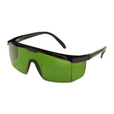 Imagem de Oculos de Protecao Ajustavel a Face Verde Kalipso
