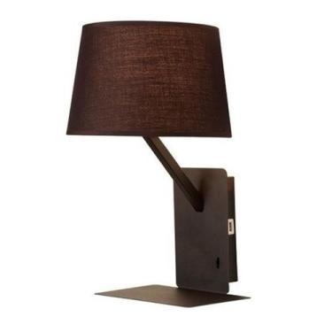 Imagem de Arandela Citta Com Usb Preto Fosco 30515 Mantra