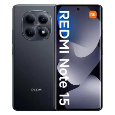 Imagem de Redmi Note 15 Lançamento 2026 Global 8GB RAM, 256GB, Preto - Xiaomi