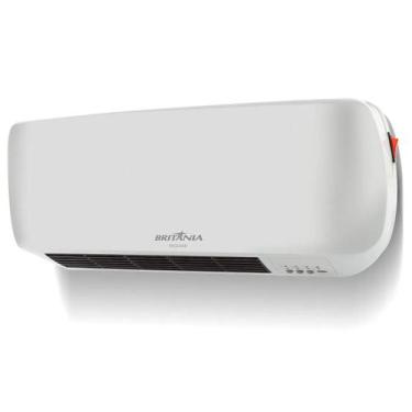Imagem de Aquecedor de Parede Britânia 2 em 1 com Controle Timer BAQ2200B 1500W 