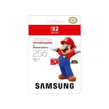 Imagem de Cartão de Memória 256GB Micro SD Samsung Express para Nintendo Switch 
