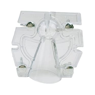 Imagem de Newmind Molde de boneca de anjo faça você mesmo, molde de plástico perfumado para fazer velas de aromaterapia, acessório de cozinha para decoração de bolo, chocolate, doces, assar - 6,4 x 8 cm