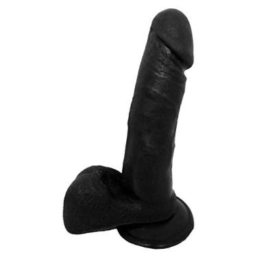 Imagem de Prazer&Cia BR Prótese Pênis Real 6A Black 17 3 X 4 0 Cm Aproximado R6Asvbl Black