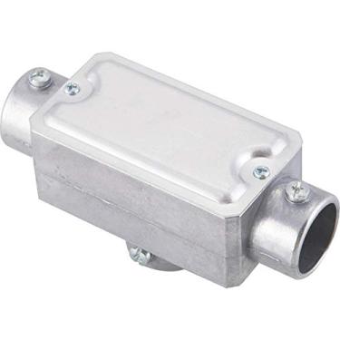 Imagem de Condulete fixo 1/2" tipo"TB" - com tampa/sem rosca/sem pintura Tramontina