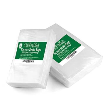 Imagem de Premium!! O2frepak 100 sacos seladores a vácuo 50 de cada tamanho 50 litros 15 x 25 cm e 20 litros para economia de alimentos, livre de BPA, vedação Sous Vide para refeição de grau comercial, embalagem combo pré-cortada