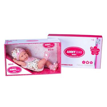 Boneca Bebê Reborn Anny Doll Menino Cotiplás em Promoção é no Buscapé