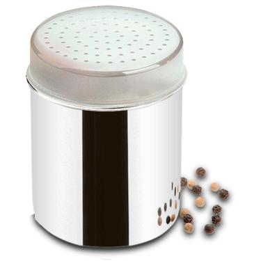 Imagem de Saleiro/Pimenteiro Jornata com Sobre Tampa 280ml 1627/000 - Brinox - Prata