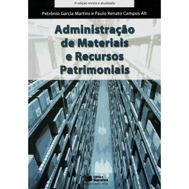 Imagem de Livro - Administração de Materiais e Recursos Patrimoniais - Paulo Renato Campos Alt e Petrônio Garcia Martins
