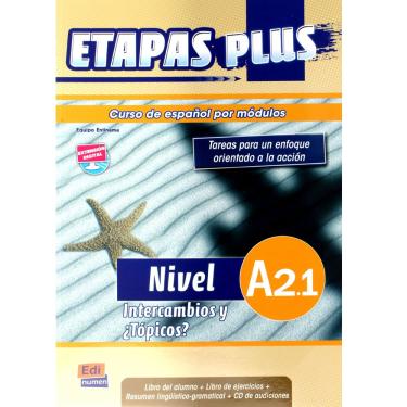Imagem de Livro - Etapas Plus: Libro Alumno - Nivel A2.1 - Equipo Entinema