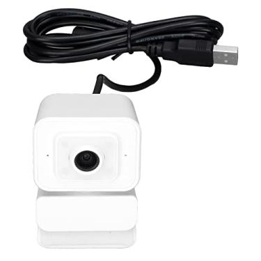 Imagem de Webcam, webcam USB CMOS rotativa de 360° para computadores para transmissão ao vivo de palestras online