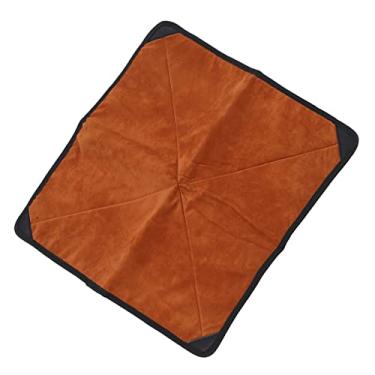 Imagem de Película para câmera, protetor de lentes de pano de proteção para câmera dobrável, capa de manga bolsa DSLR (marrom-G)