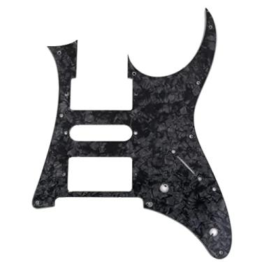 Imagem de LoveinDIY Picareta de guitarra Black Pearl para substituição RG550 ou Jem RG 3 pregas