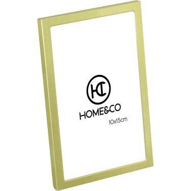Imagem de HOME&CO ZARTZ PORTA-RETRATOS 10X15 15x10x1cm ALUMÍNIO DOURADO