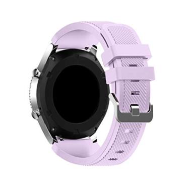 Imagem de Pulseira para Samsung Galaxy Watch 4/5/Galaxy Watch 5 Pro Band 45mm 40mm 44mm/Galaxy Watch 4 Classic 46mm 42mm/Galaxy Watch 3 41mm/Active 2/Active, pulseira de silicone de 20 mm pulseira