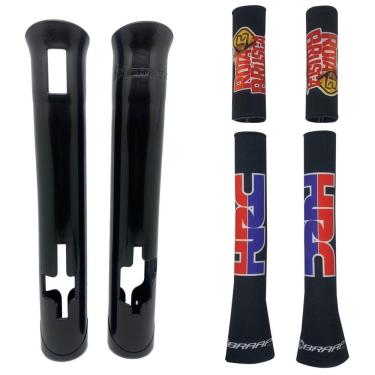 Imagem de Kit Protetores Suspensão Dianteira Biker Neoprene Crf 250f Hrc