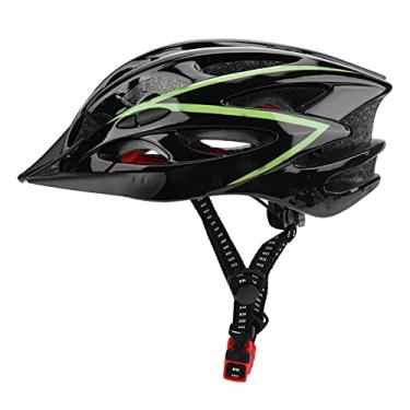 Imagem de Capacete de bicicleta, capacete de bicicleta adulto ajust¨¢vel ultraleve ciclismo capacete de bicicleta, capacete de ciclismo respir¨¢vel tamanho ajust¨¢vel para homens adultos mulheres(dark green),