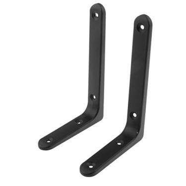 Imagem de LOVIVER Suspensórios de Metal Suspensórios Suporte de Prateleira Prateleiras de Mercadorias de Suporte Resistente , 10x15cm