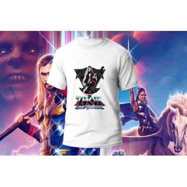 Imagem de Camiseta Thor I Love Thunder - Ricaria Estampas