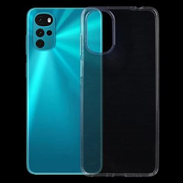Imagem de YUNCHAO Caixa de telefone Para Motorola Moto G22 0,75mm Ultra-Fiin Filpu TPU Caixa de telefone capa para celular