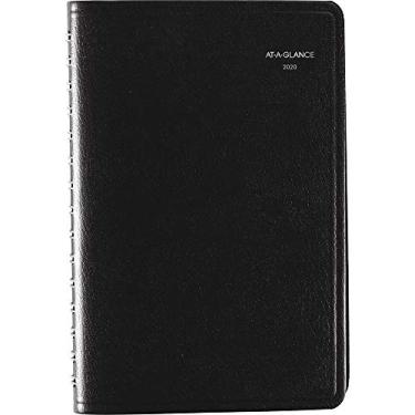 Imagem de Agenda diária de 202020/Agenda de compromisso, DayMinder, 13 x 21 cm, pequeno, preto (G10000), Nova Edição 2020, Small