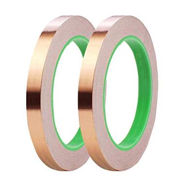 Imagem de Fitas adesivas de cobre, 22, 2 Pack Copper Foil Tape, 0.5inch X 66 FT
