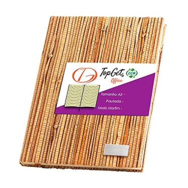 Imagem de Caderneta 14x21cm A5 96 Folhas Pautadas Eco Tulipa TopGet (Natural)