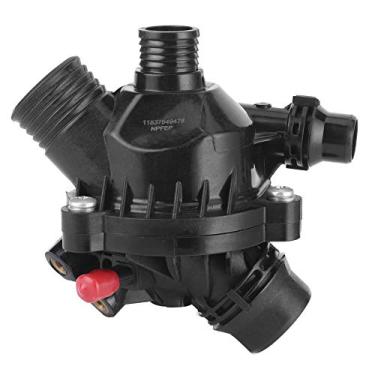 Imagem de aqxreight - Carcaça do termostato, 11537536655 11537544788 11537549476, conjunto de carcaça do termostato do carro apto para 135i 325i 328i