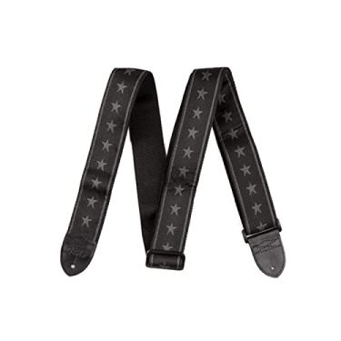 Imagem de Fender® Nylon Stars and Stripes Strap, Black/Grey
