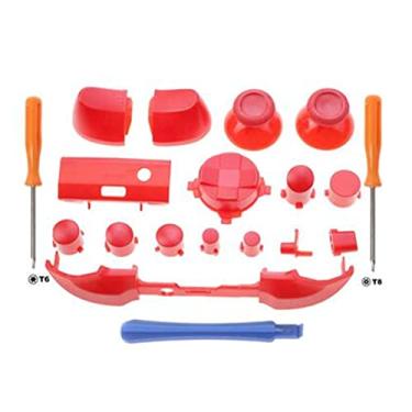 Imagem de MOOKEENONE Peças de substituição, teclas personalizadas, conjunto completo de botões para controle Xbox Series X S