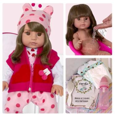 Imagem de Bebê Reborn Para Comprar Realista + Itens Barbie - Cegonha Reborn Doll