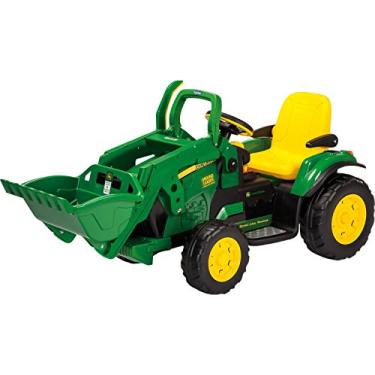 Imagem de MINI ESCAVADEIRA JOHN DEERE GROUND LOADER (VERDE) PEG PEREGO