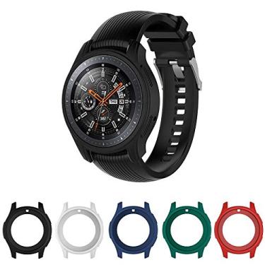 Imagem de Case Capa Protetora para Samsung Gear S3 Frontier - Galaxy Watch bt 46mm - Preto