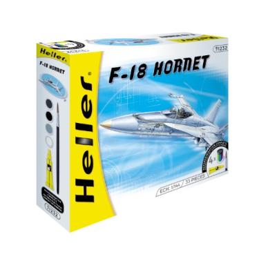 Imagem de Avião Caça McDonnell Douglas F-18 Hornet 1:144 HLR 49905 - Kit Completo para Montar