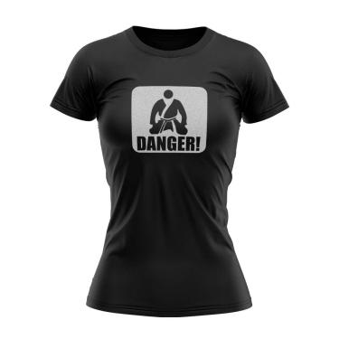 Imagem de Camisa Feminina Jiu-Jitsu Danger Dry Tech UV-50 - GG