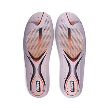 Imagem de Impec 010252-487 - Palmilha Fitness, Cinza, M (37-40), Pacote de 2