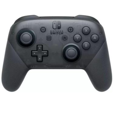Imagem de Controle Joystick Switch Pro Controller Hacafssk1 Preto - Nintendo